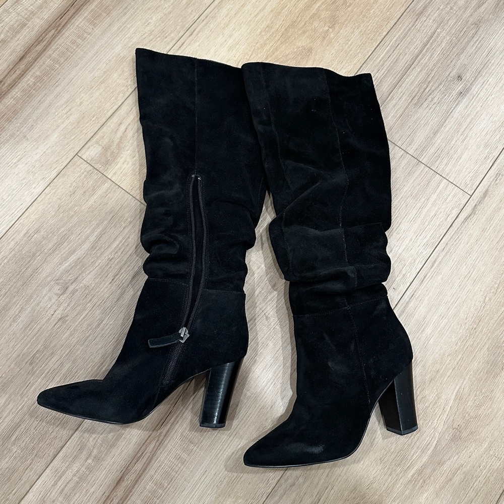 Treasure & Bond Traiden Black Suede Boots